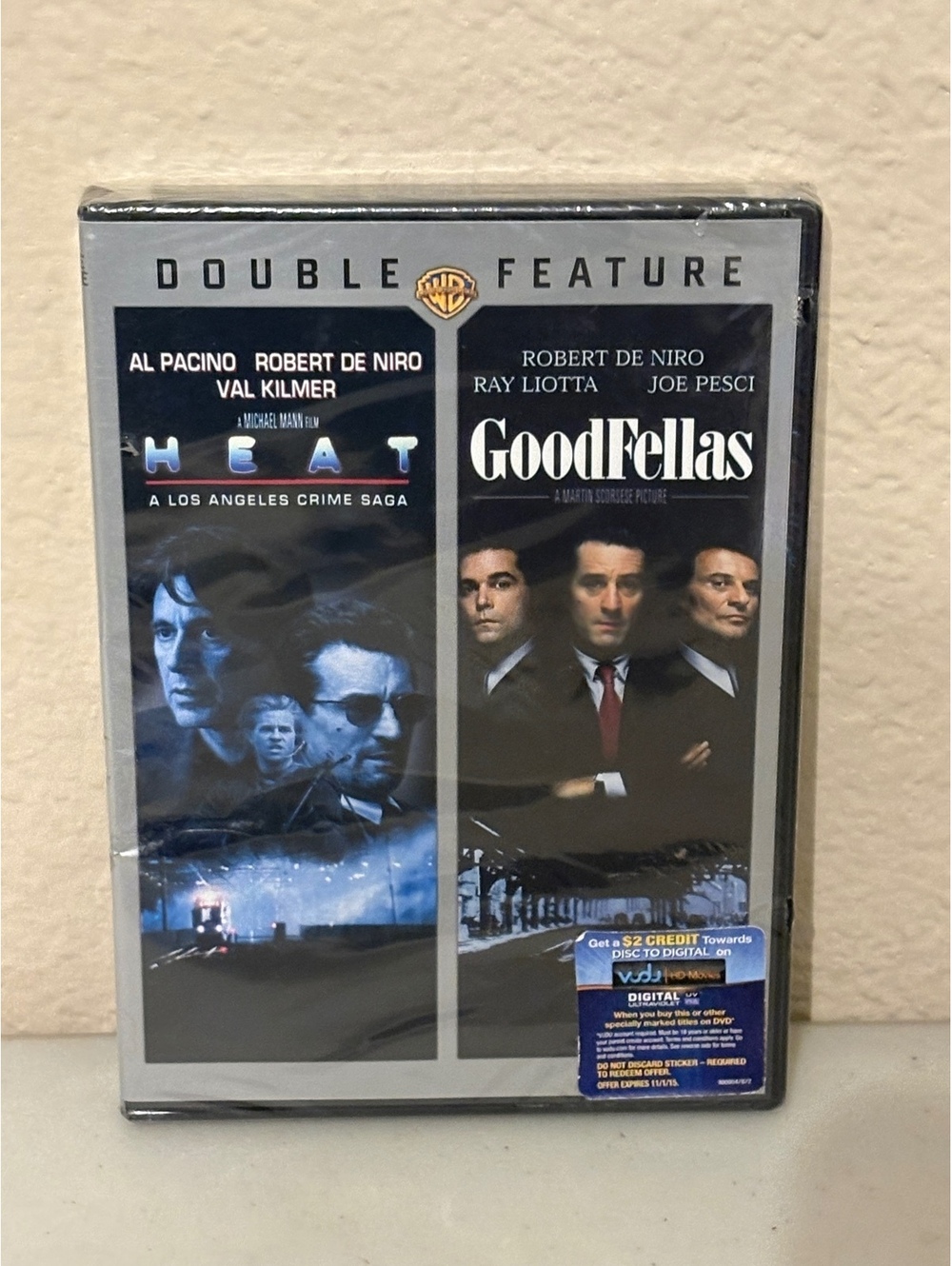 Heat / GoodFellas Double Feature DVD